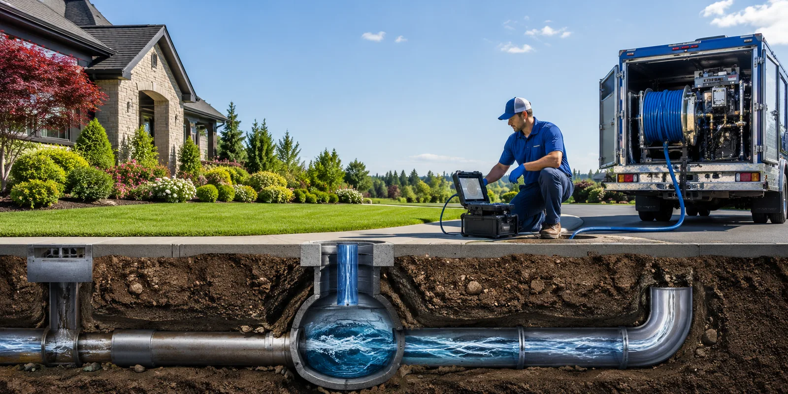 Drainage restoration information for Baskerville, VA